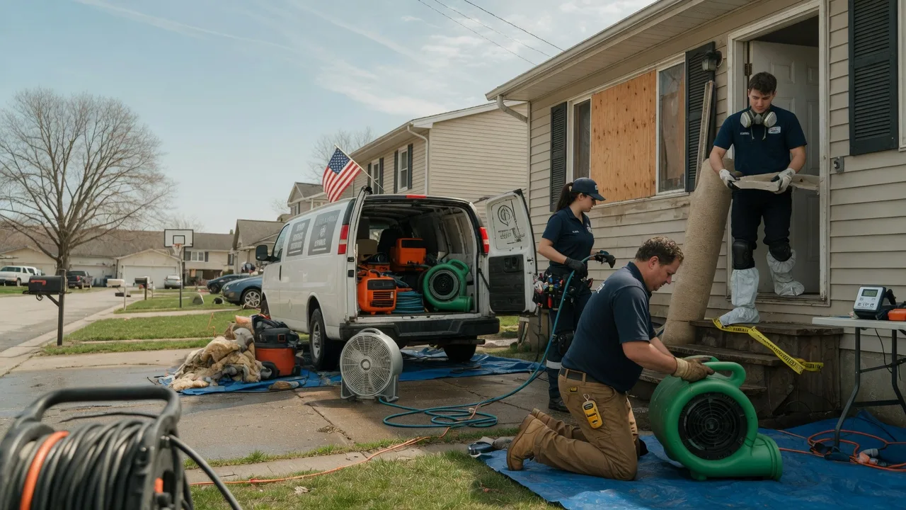 Water Damage Restoration in Witt, IL near me